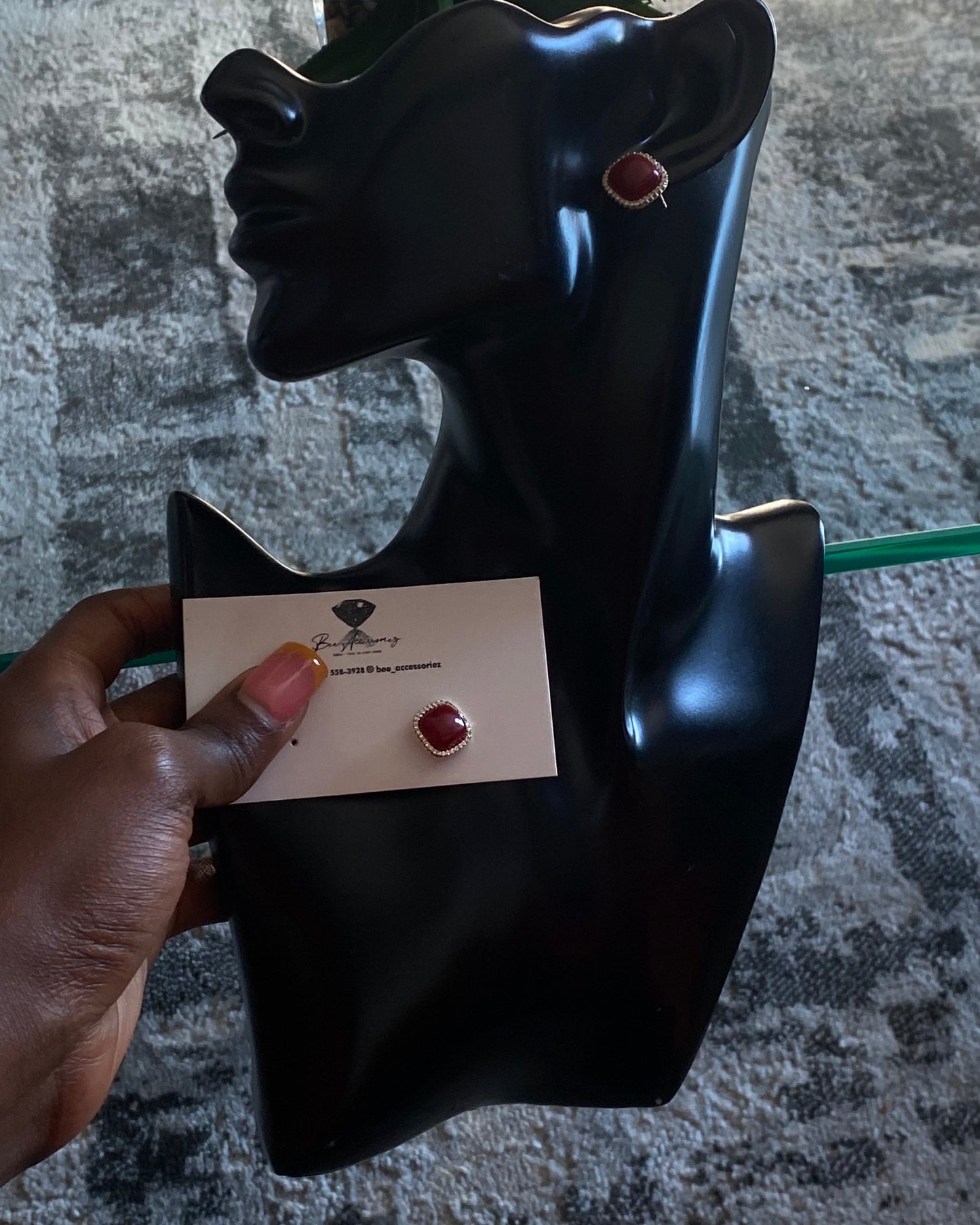 Velvet Kiss Studs
