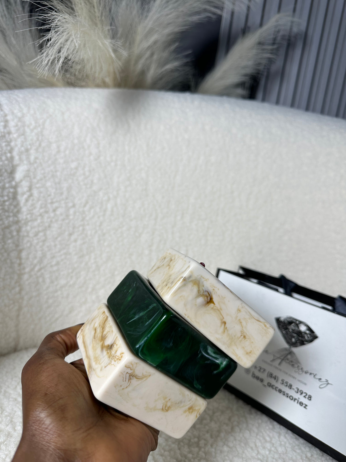 Square Statement Bangle