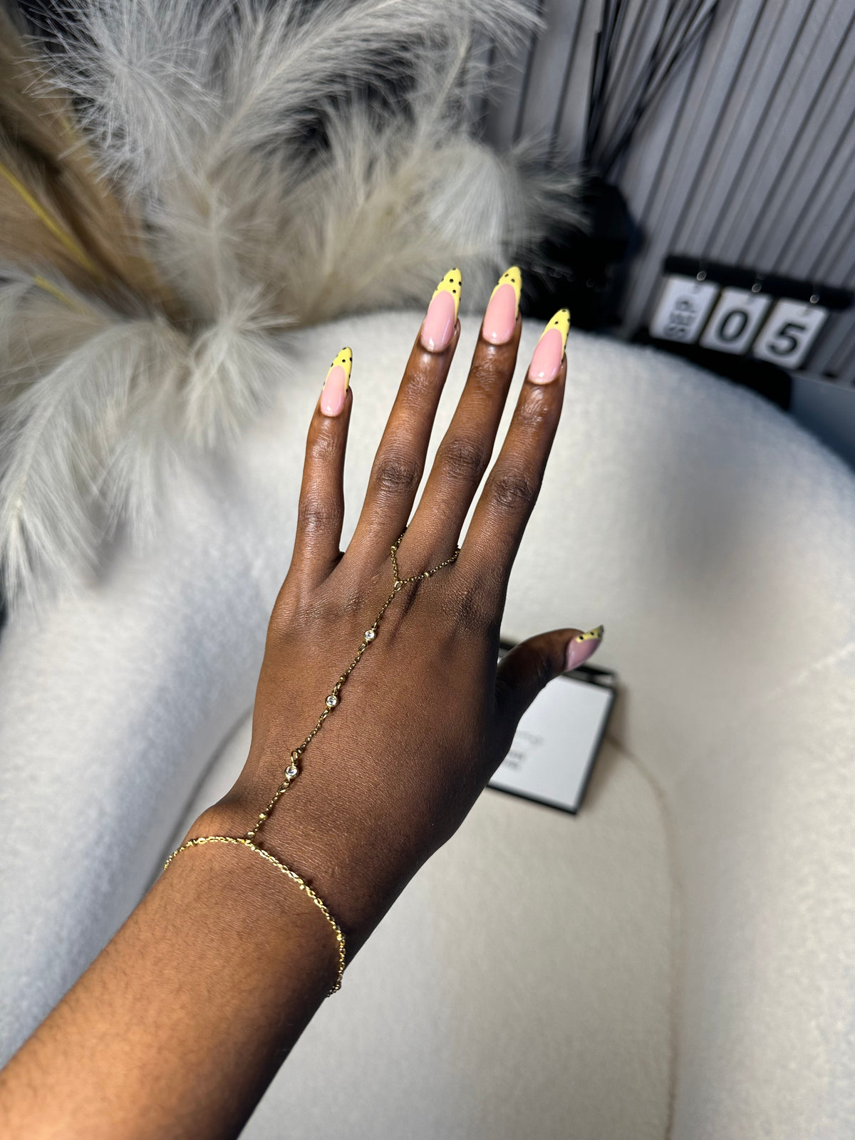 Golden touch bracelet