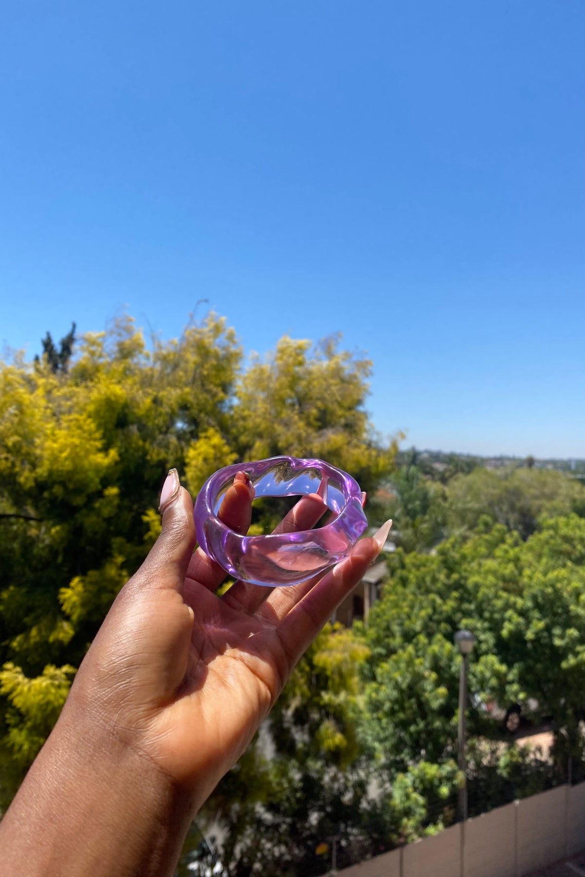 Purple bangles
