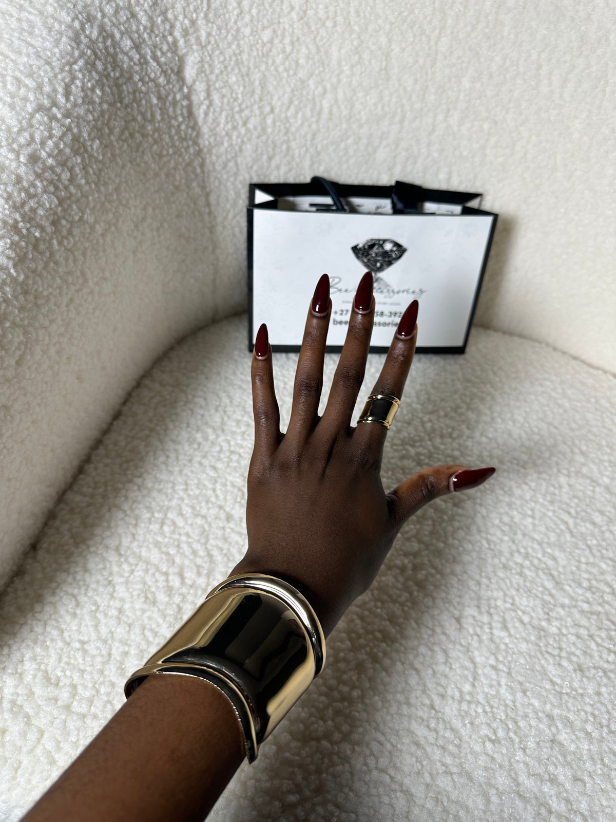 Luxe Frame Cuff & Ring Set