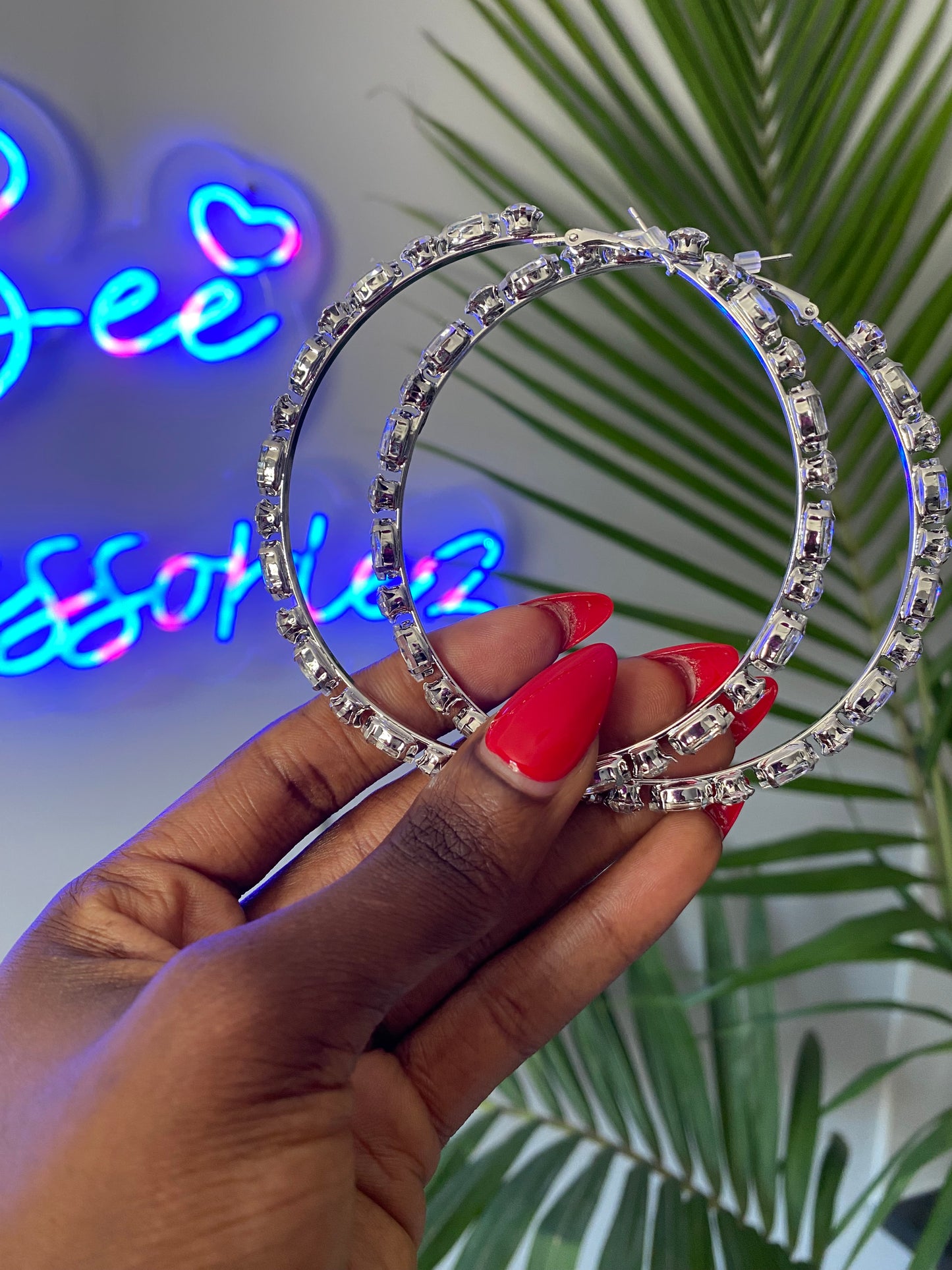 Honeyblush Hoops Earrings