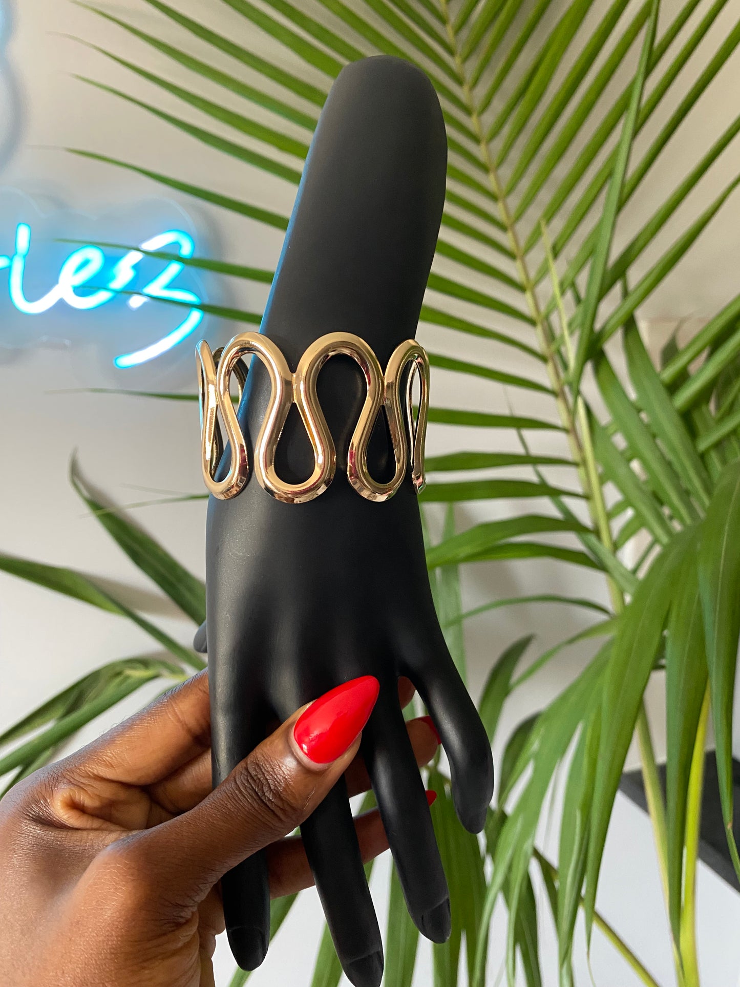 Statement bangle cuff
