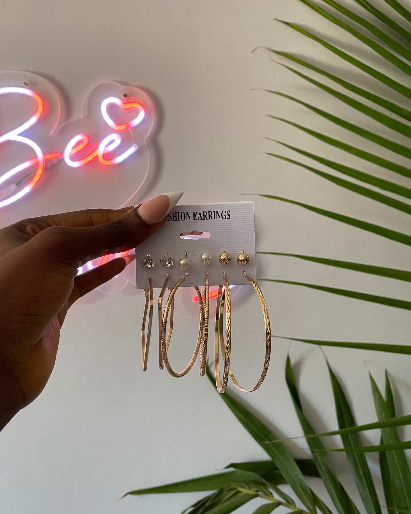 Make A Statements Gold Hoops