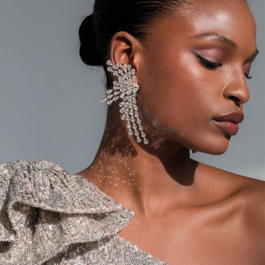 Luxe Raindrop Dangles Earrings
