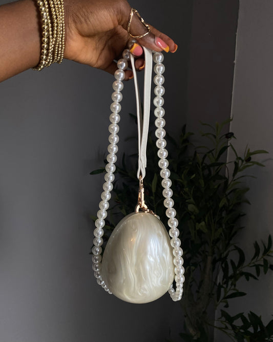 Stylish Chic Pearl Handbag
