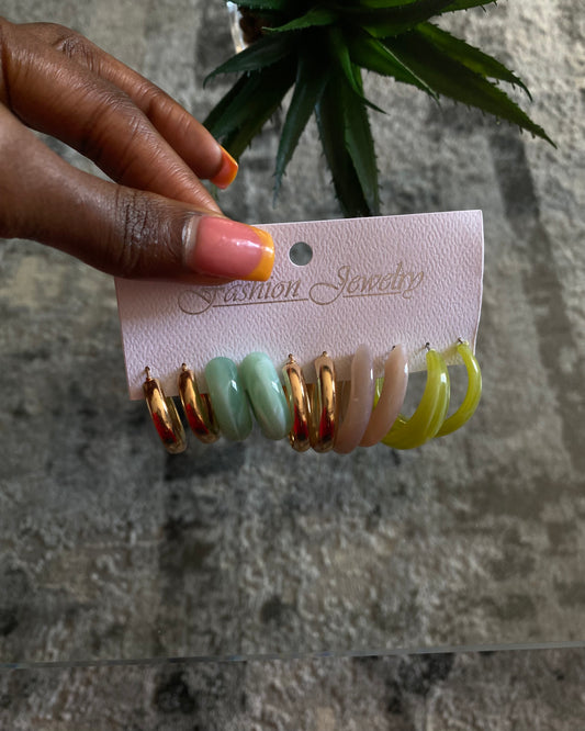 Amalfi Glow hoops