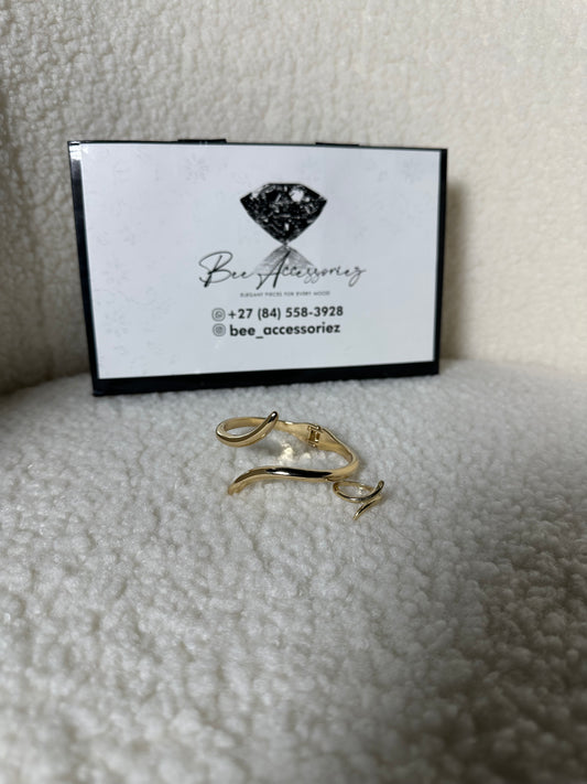 Golden Loop Cuff