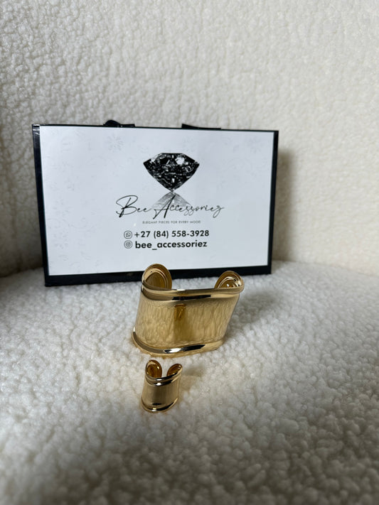 Luxe Frame Cuff & Ring Set