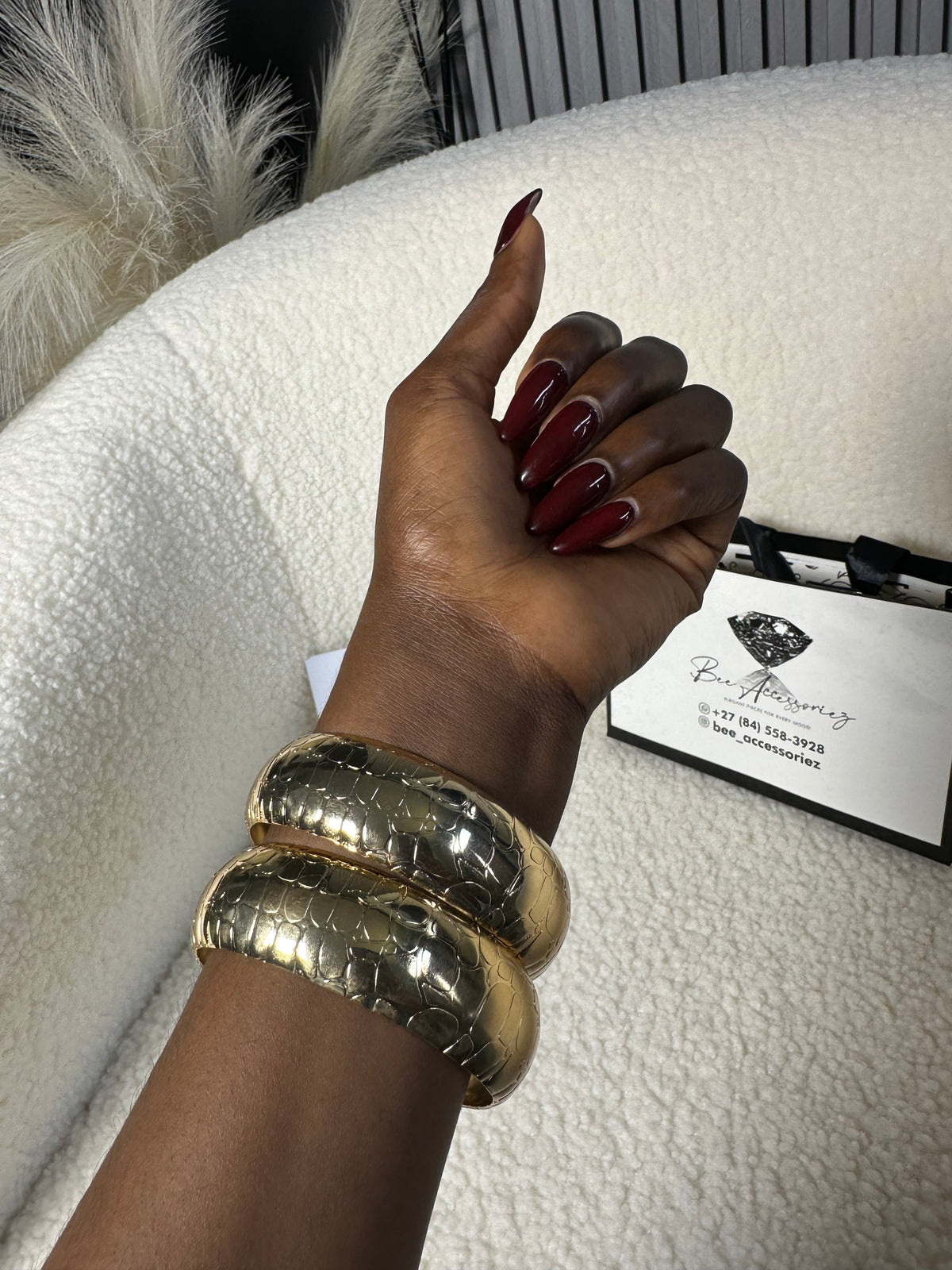 Croc Queen Bangles