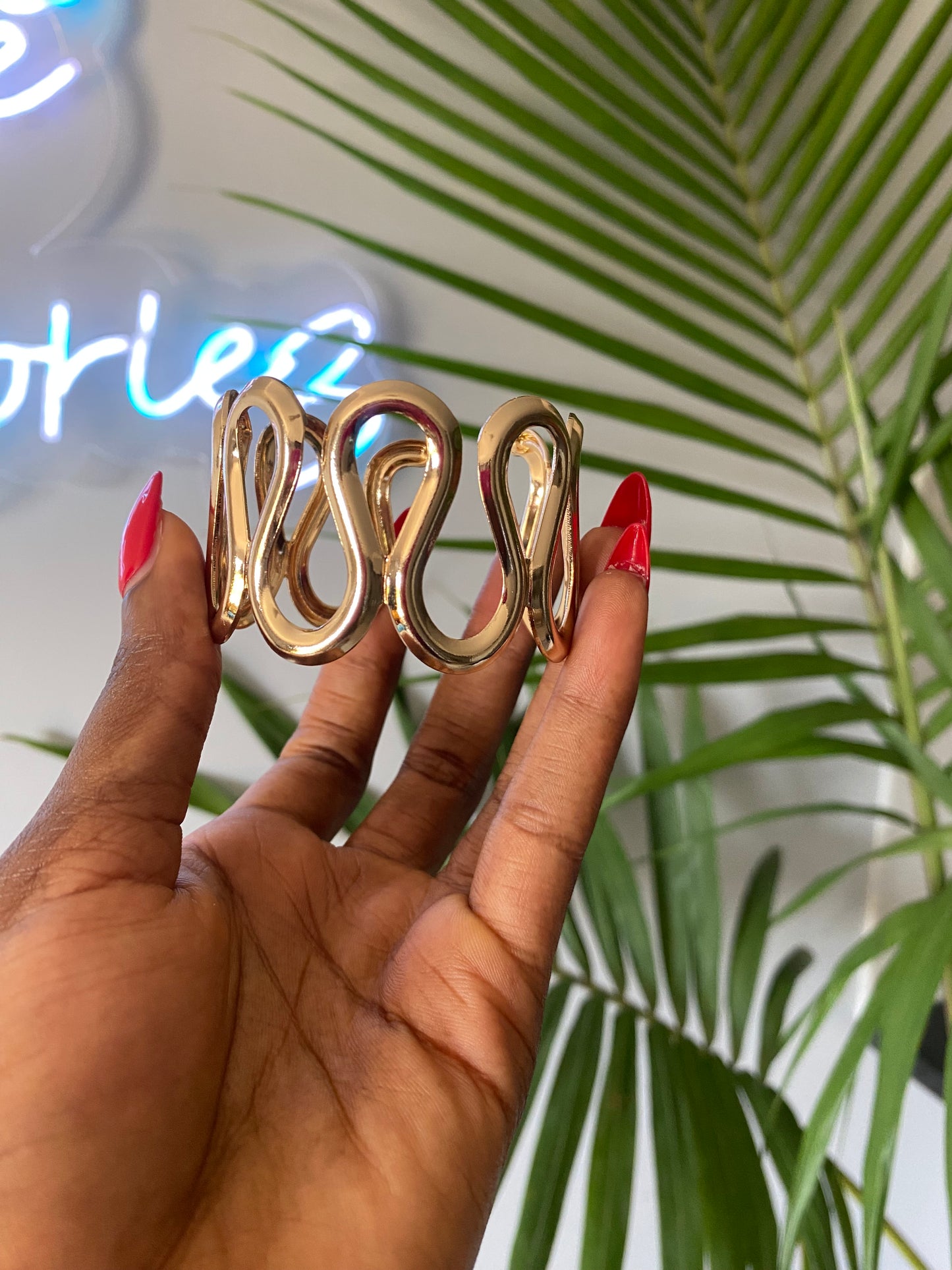 Statement bangle cuff