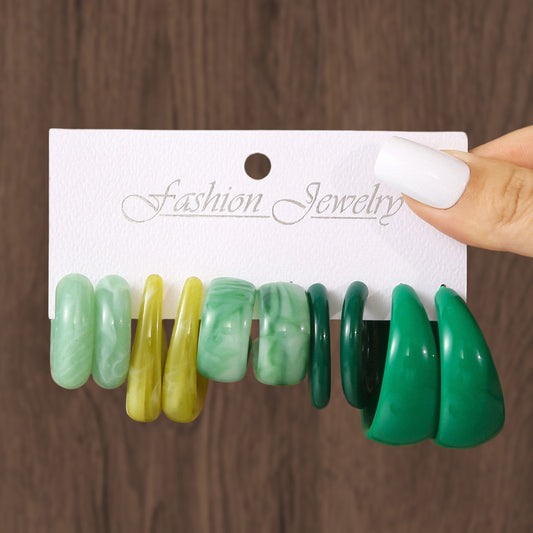 Know The Truth 5 pair Earrings set