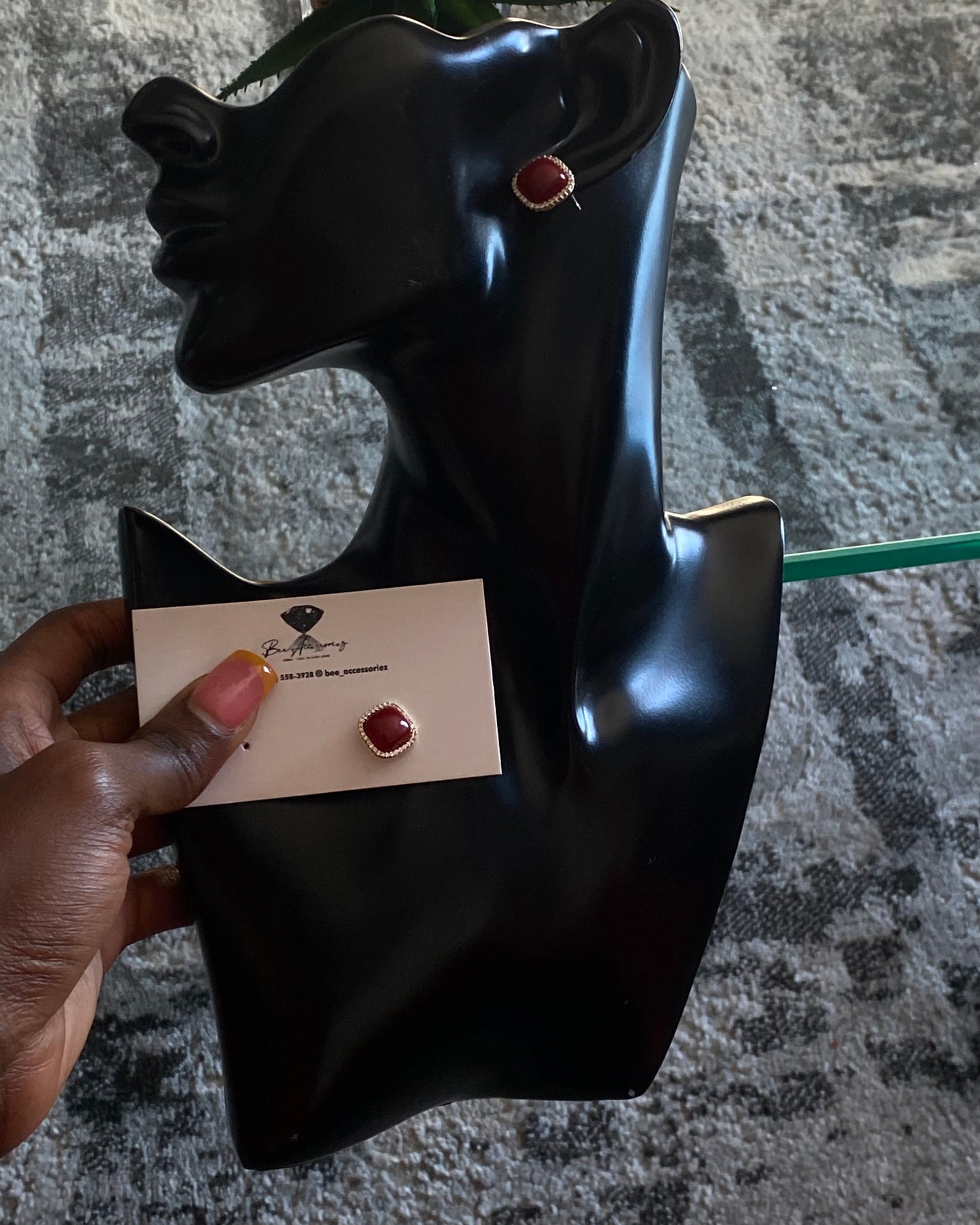 Velvet Kiss Studs