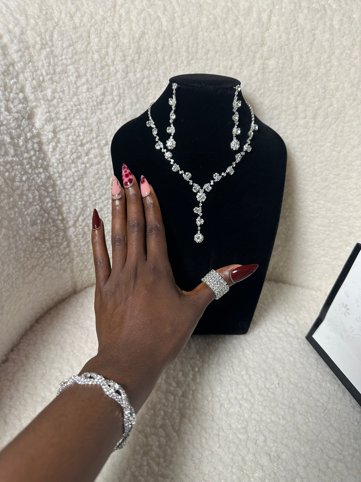 Royal Cascade Crystal Jewelry Set