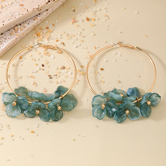 Orbit Shine Drop Earrings