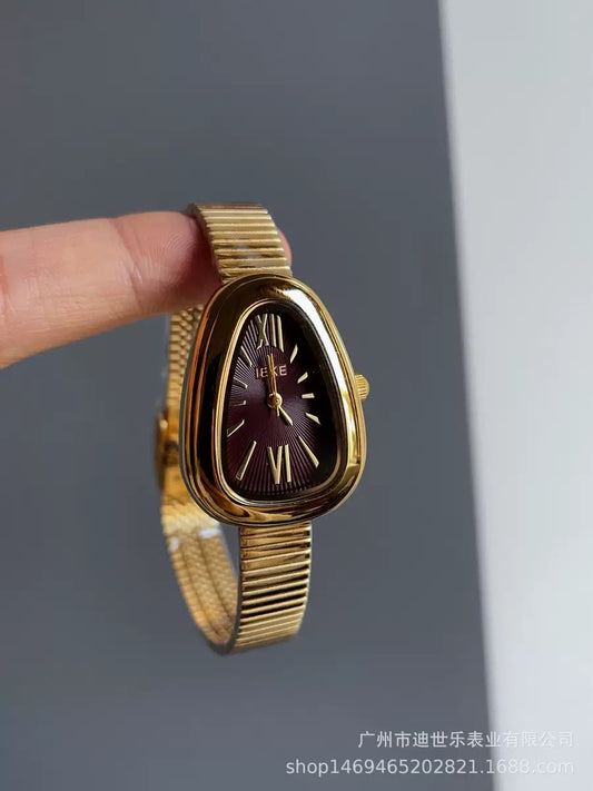 Snake head Celebrity wrist watch