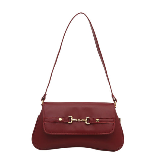 Sunday Stroll Faux Leather shoulder Handbag