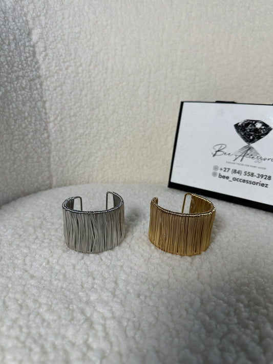 Fringe Statement Cuff Bracelet