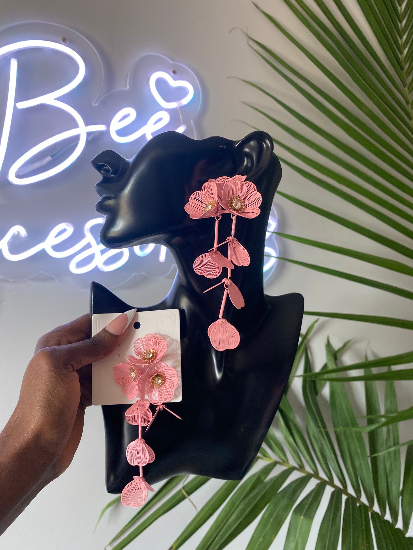 Feel in my heart drop earrings