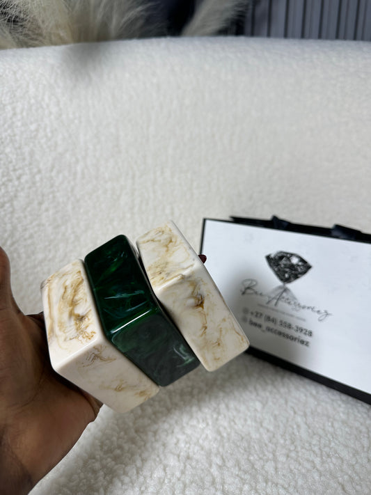 Square Statement Bangle