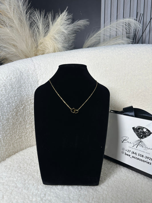 Cristal love necklace