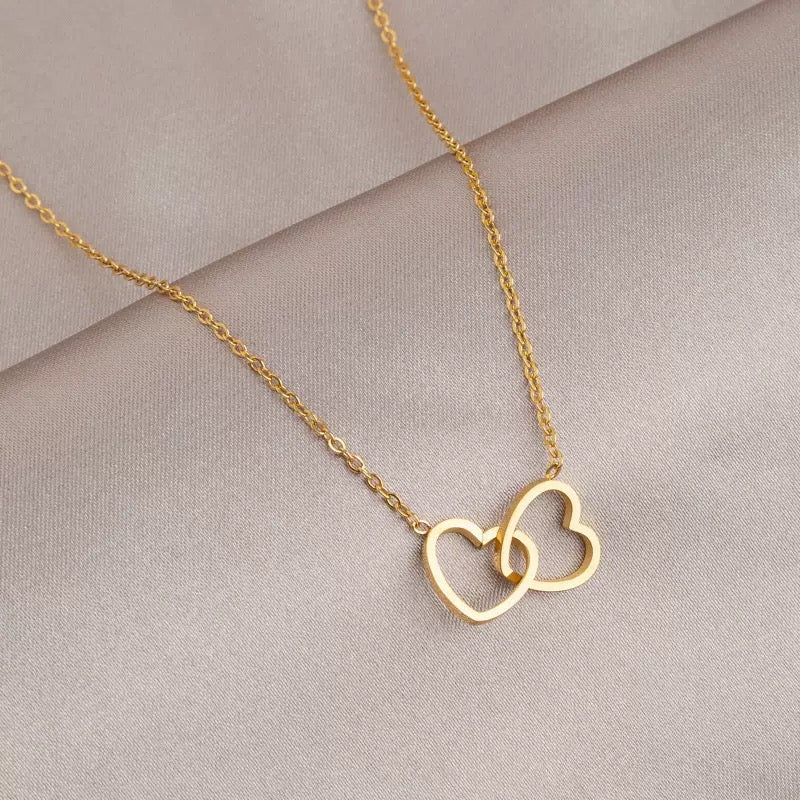 Cristal love necklace