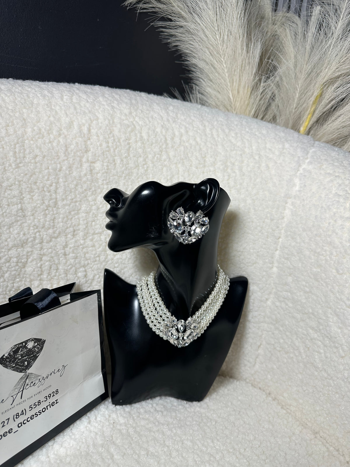 Pearl Luxe Statement Jewelry Set