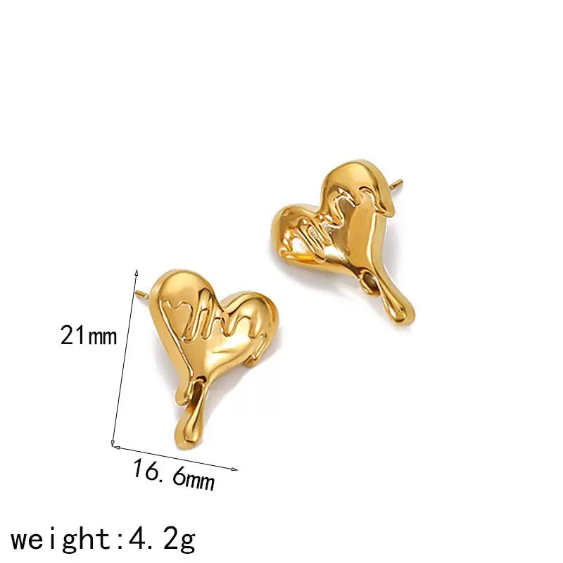 Love Drop Earrings