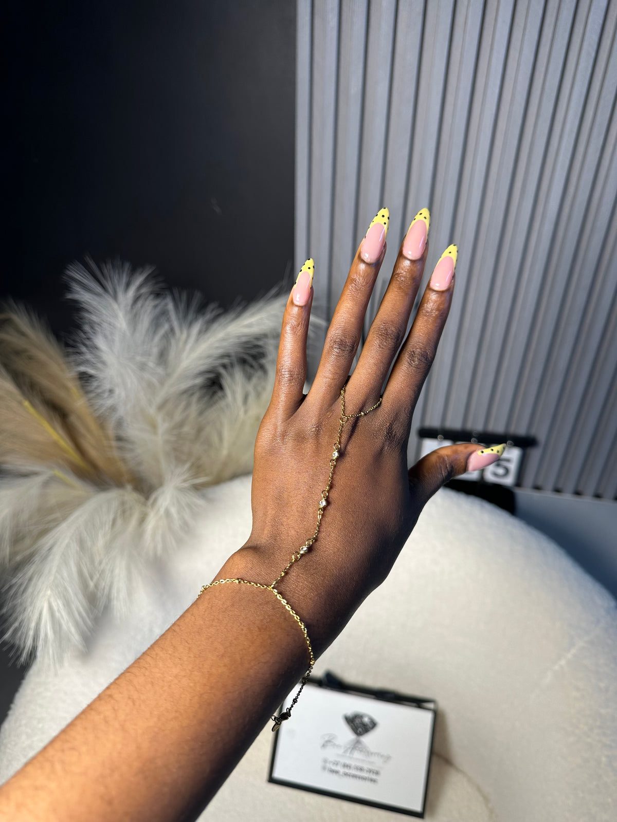 Golden touch bracelet