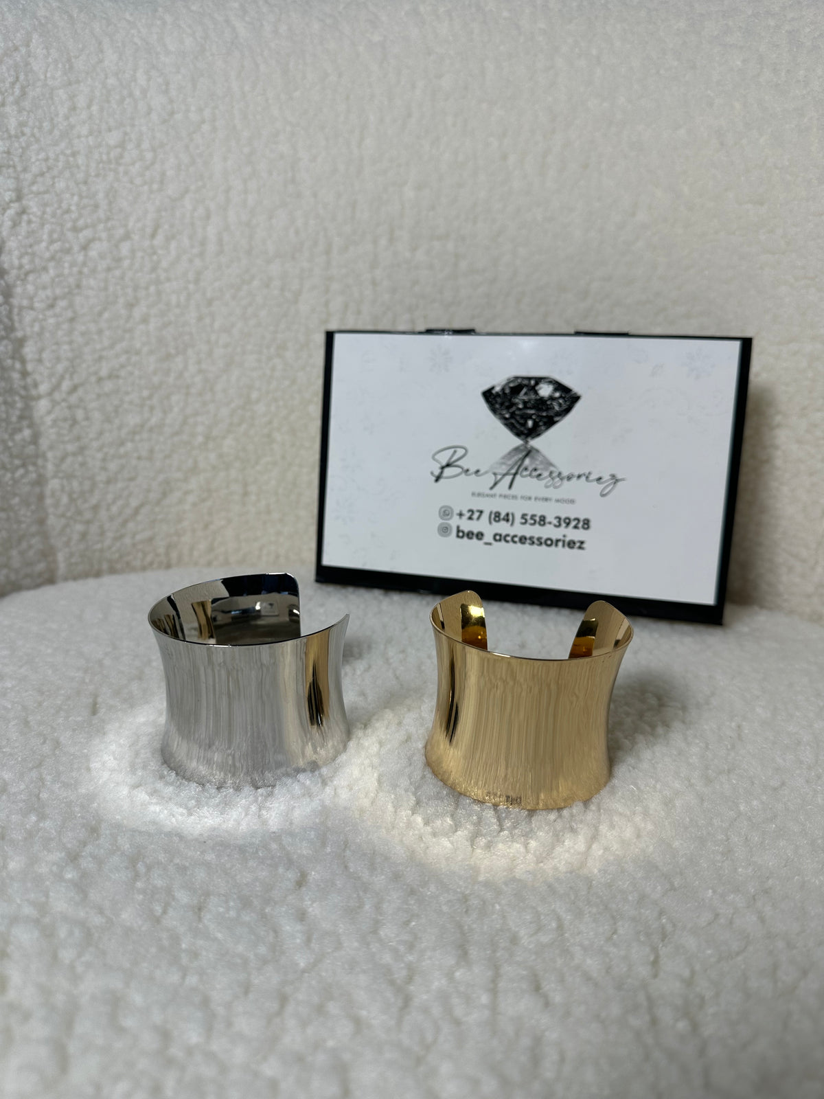 Sculpted Wide Cuff Bracelet