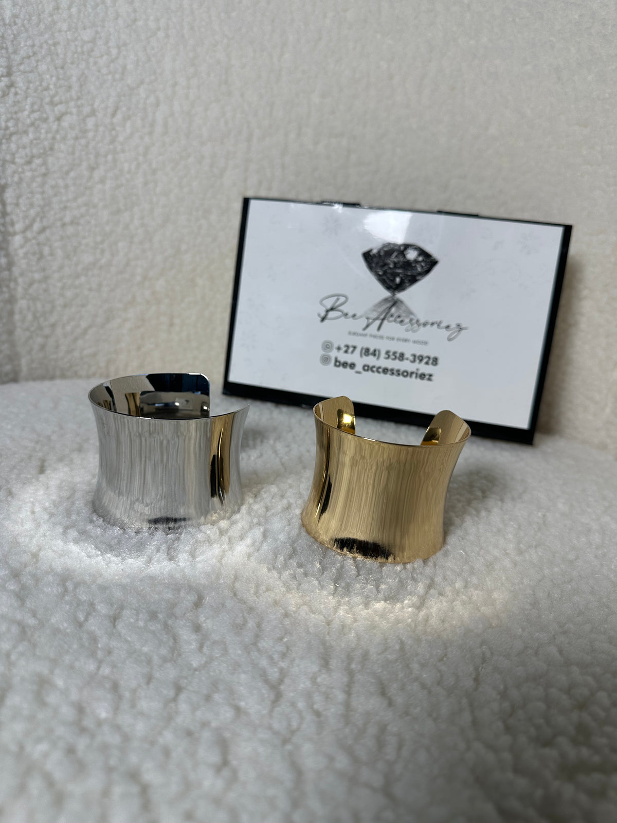 Sculpted Wide Cuff Bracelet