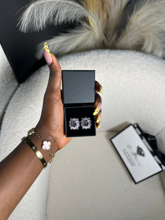 Diamond earrings