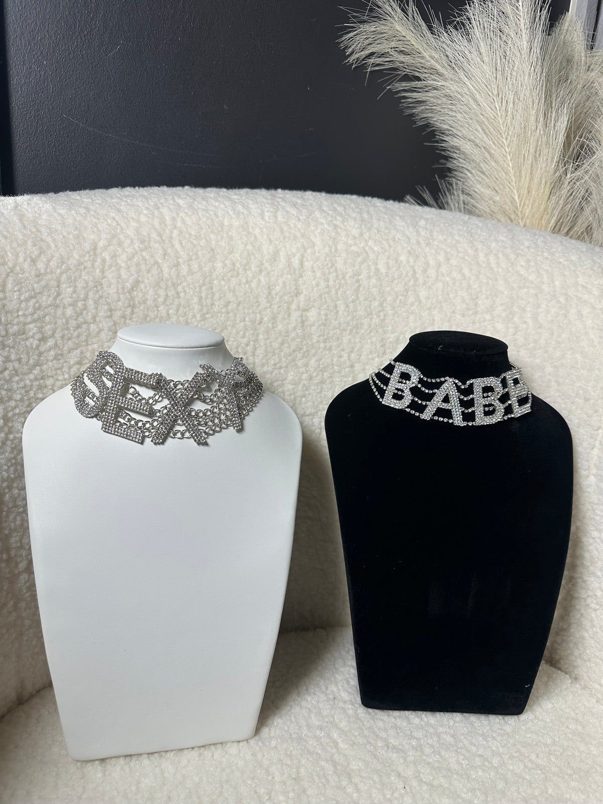 Statement Rhinestone Choker
