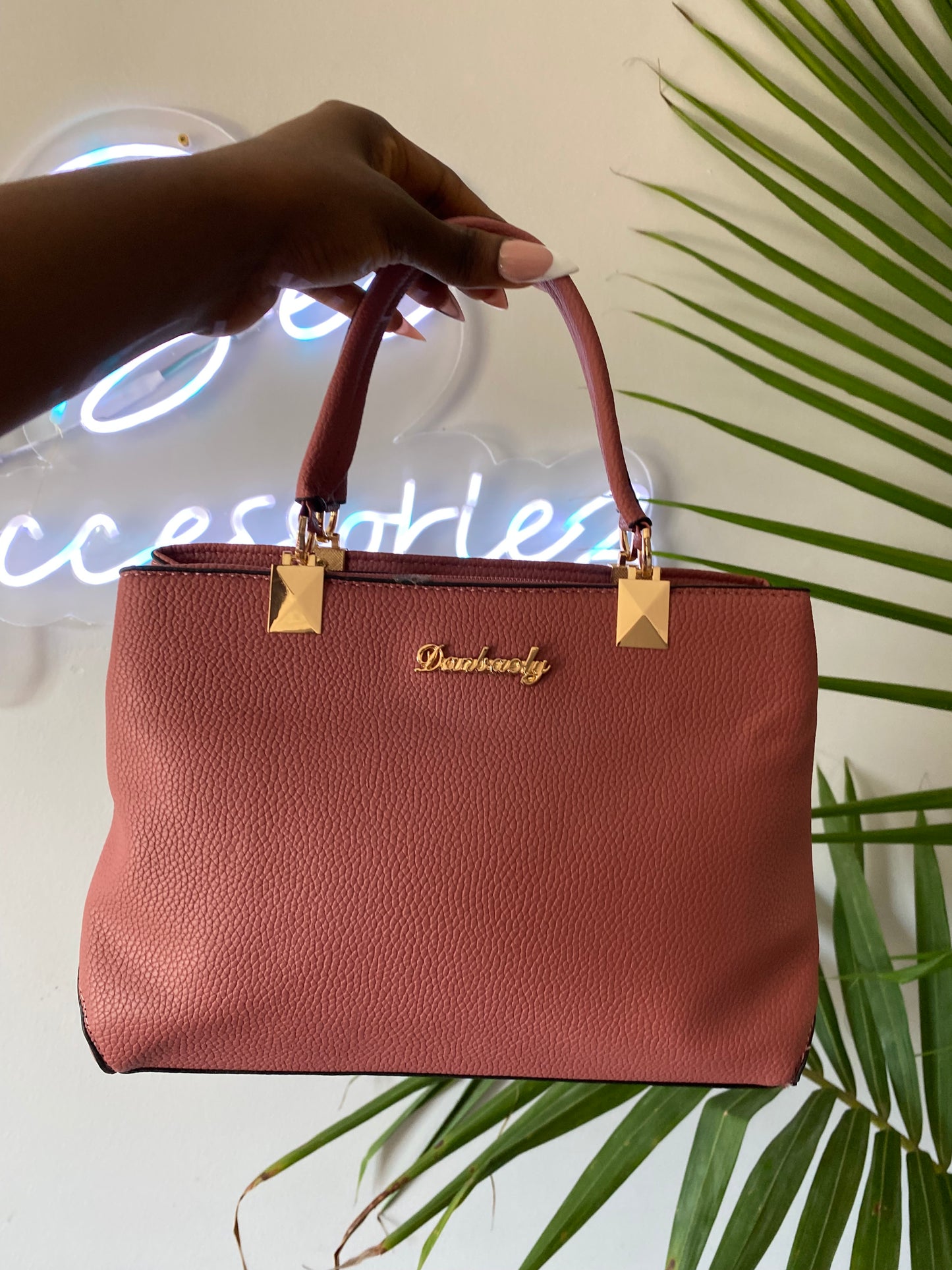Consider This Faux Suede Shoulder Bag