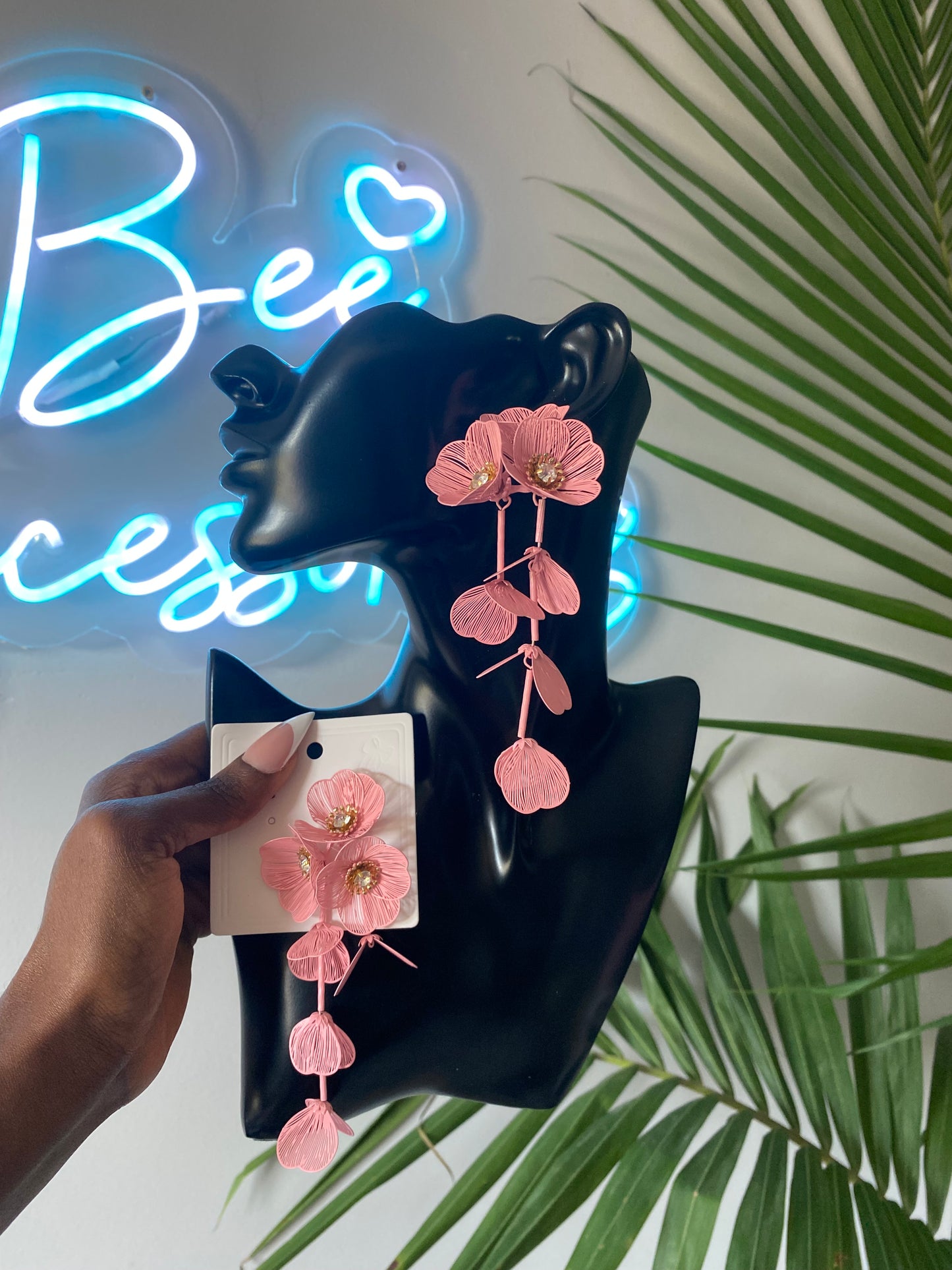 Feel in my heart drop earrings
