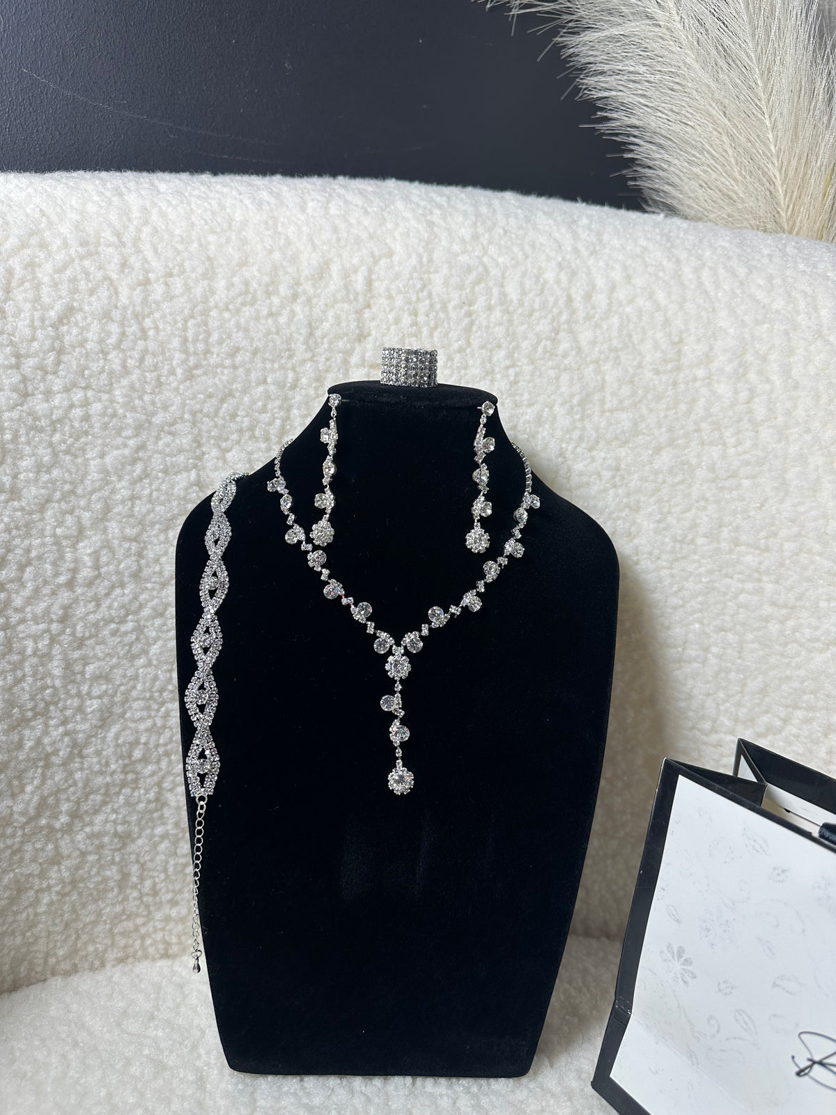 Royal Cascade Crystal Jewelry Set
