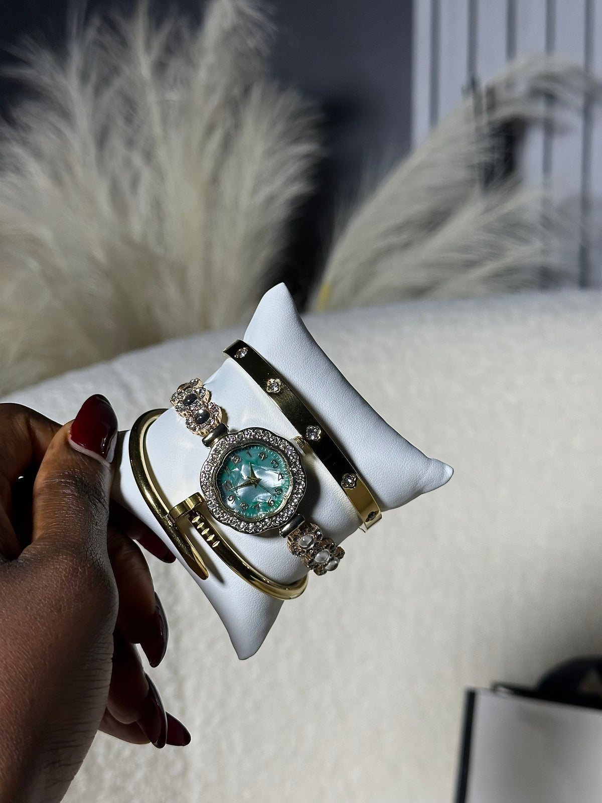 Watch & Bracelet Set