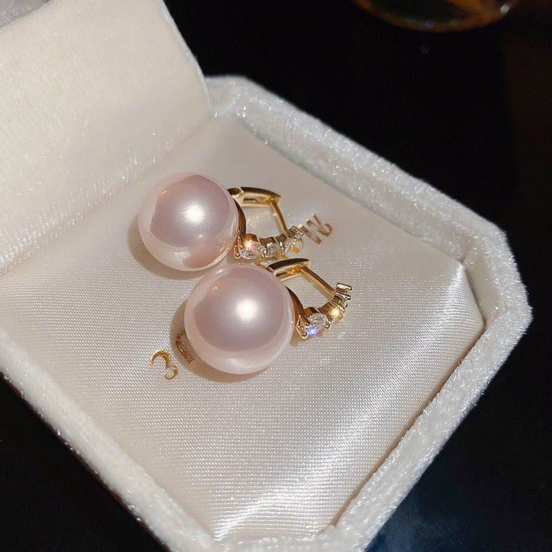 Pearl earrings