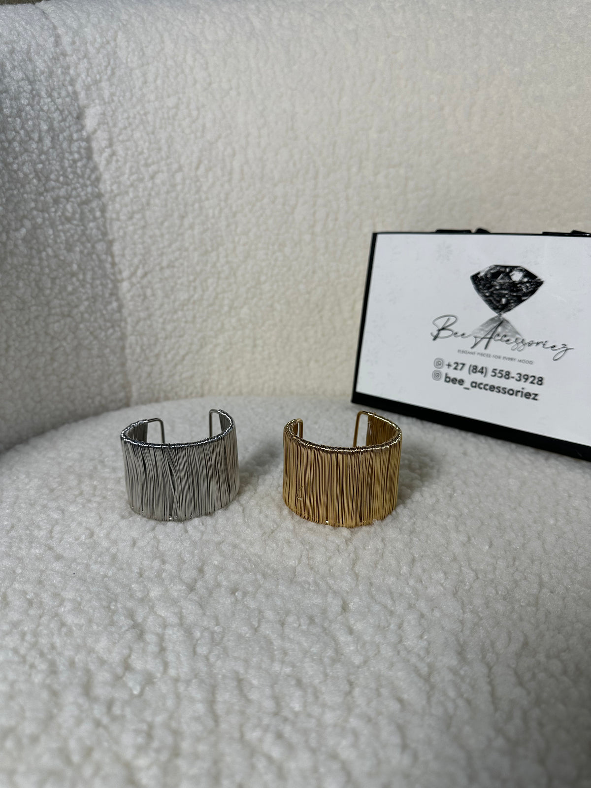 Fringe Statement Cuff Bracelet