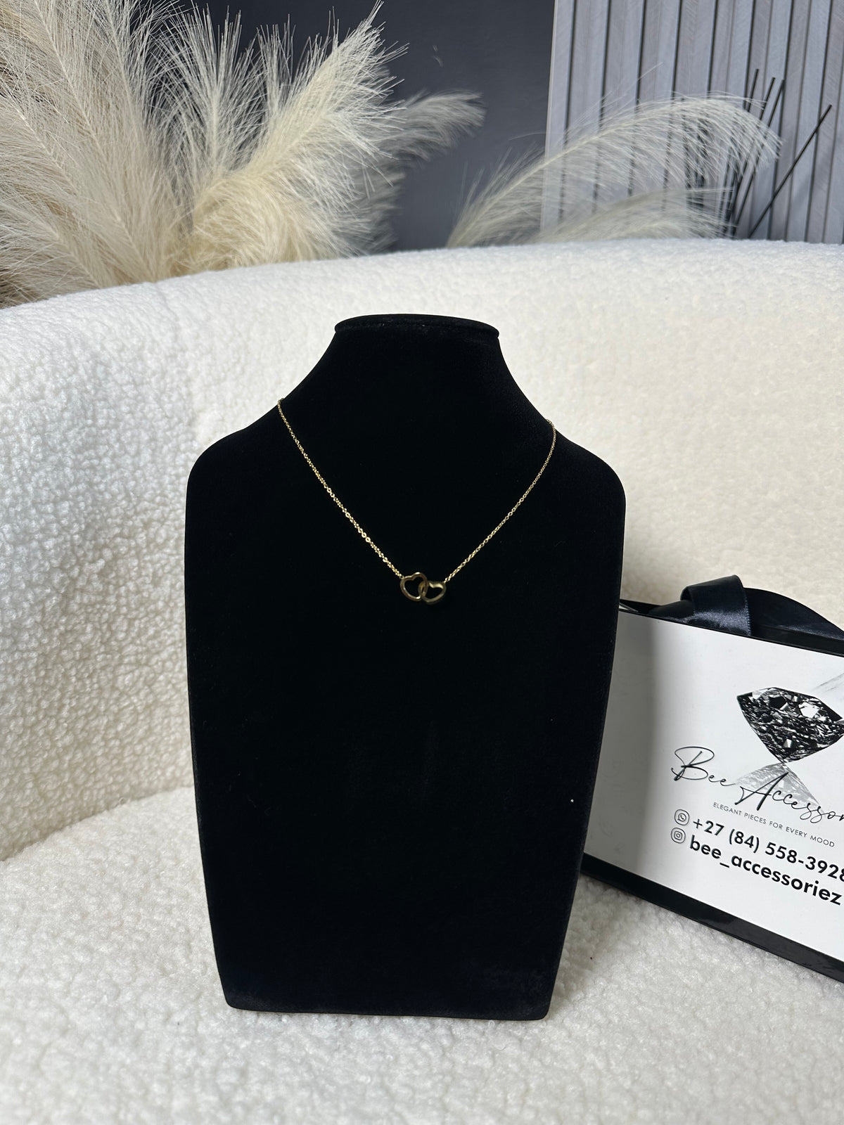Cristal love necklace