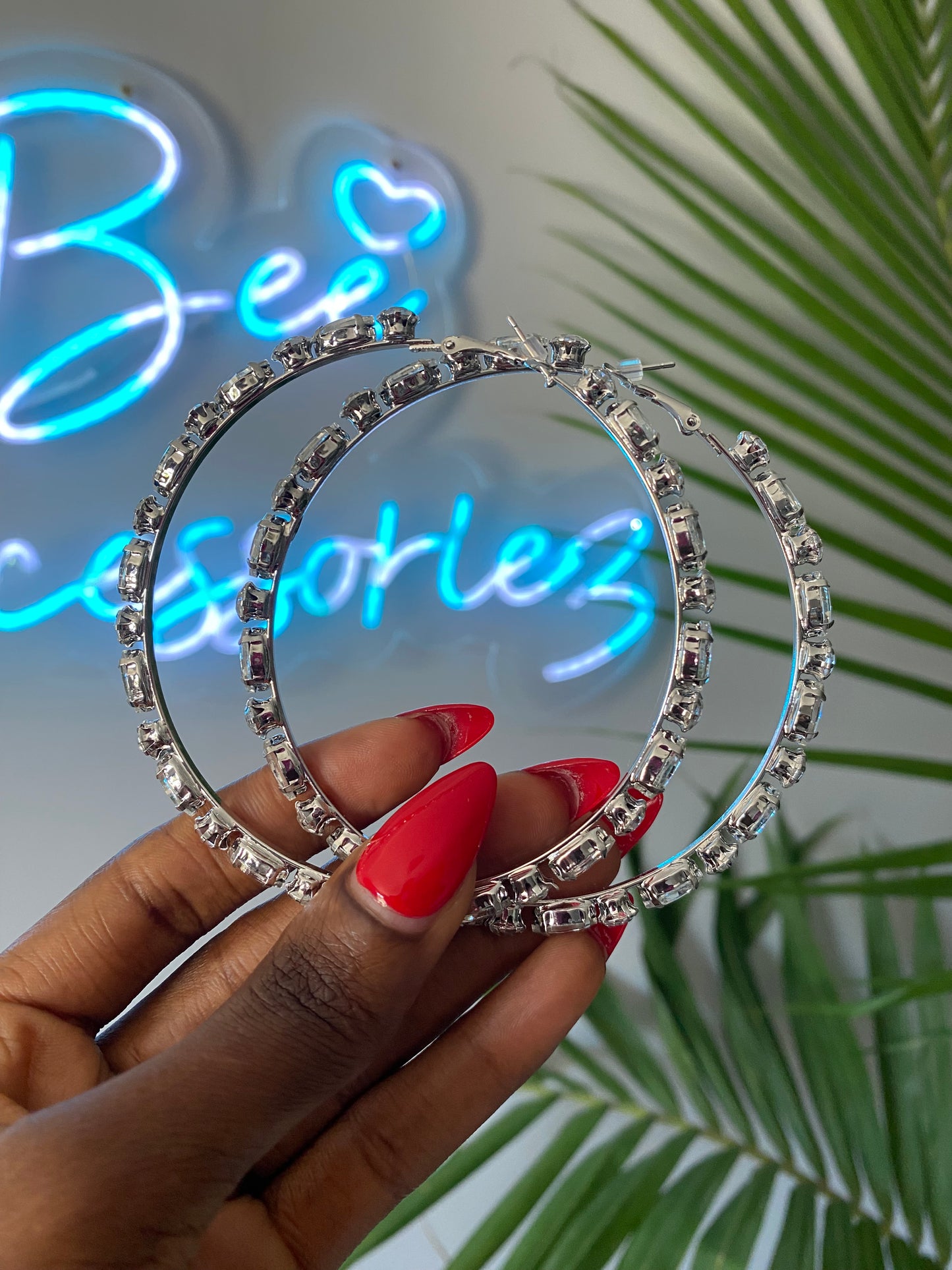 Honeyblush Hoops Earrings