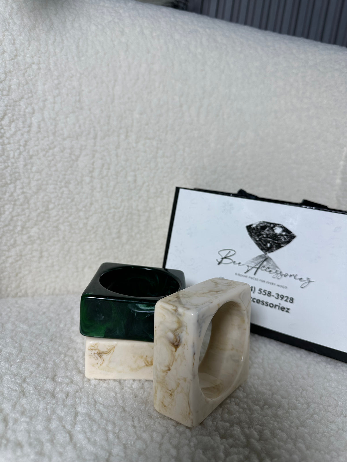 Square Statement Bangle